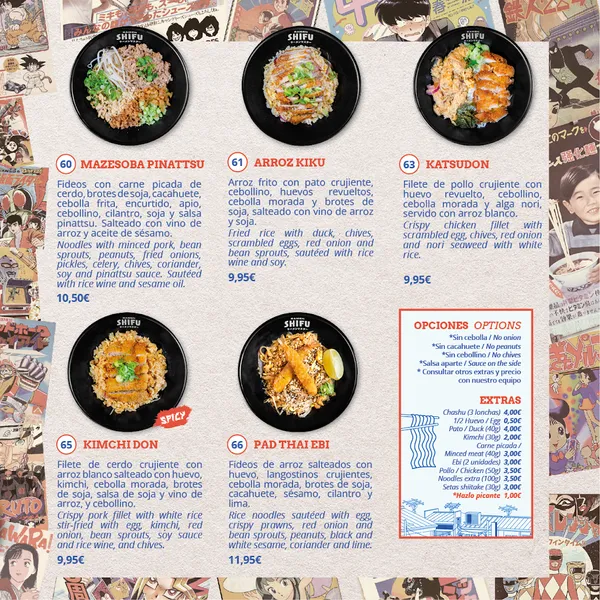 menu 1 of Ramen Shifu - Logroño