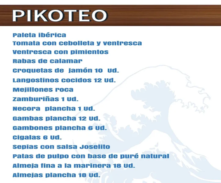 menu 0 of Restaurante "Tragoska"