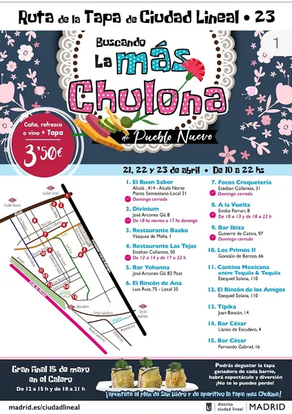 menu 2 of El Rincón De ANA