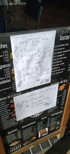 menu 1 of Taberna De Noelia