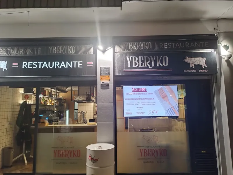 menu 1 of Restaurante Yberyko