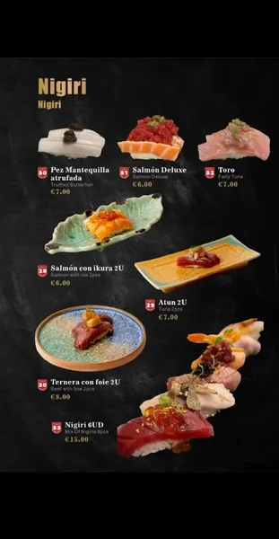 menu 2 of Diseo Ramen Japonés Izakaya