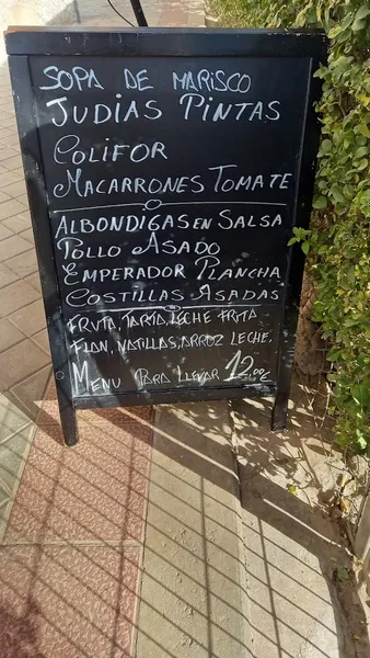 menu 0 of Bar Restaurante Los Toledanos