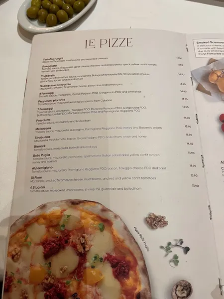 menu 2 of Restaurante La Tagliatella