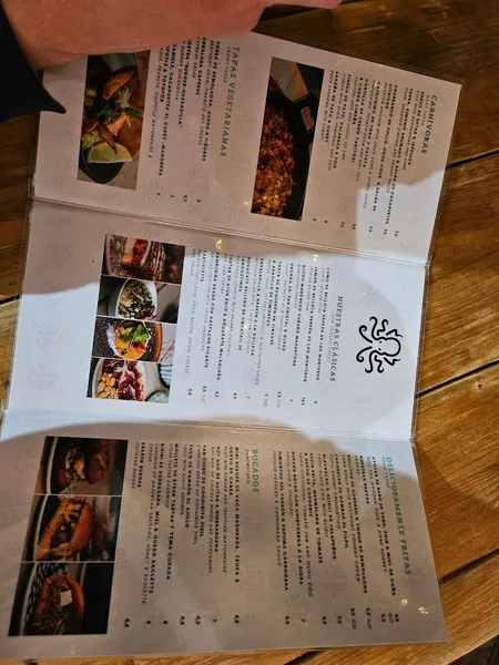 menu 1 of Kraken | Bar de tapas | Centro de Málaga