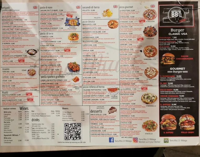 menu 0 of Terra Mia 2.0