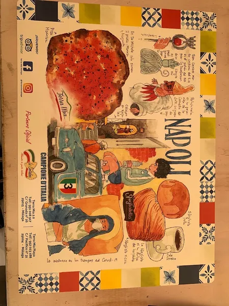 menu 1 of Terra Mia 2.0