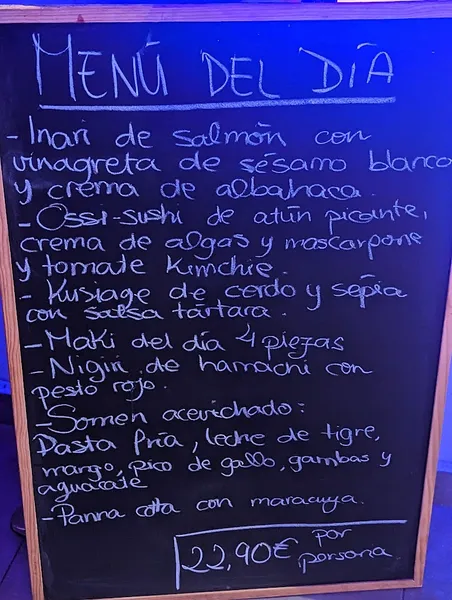 menu 0 of Kawori