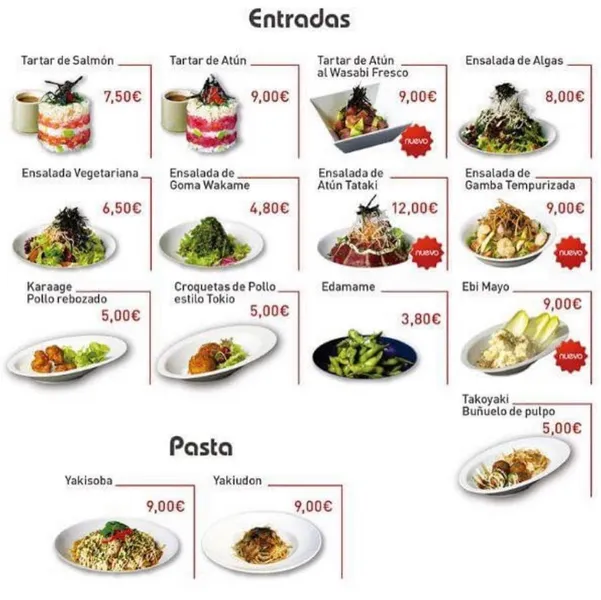 menu 1 of Hokkori Sushi Bar