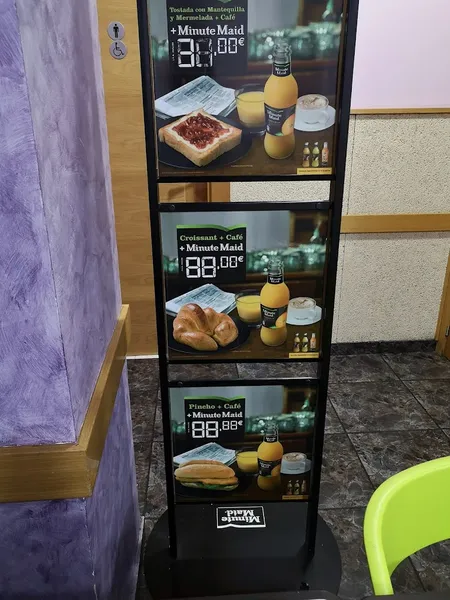 menu 1 of Vía Lactea