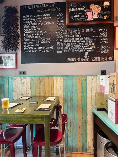 menu 0 of Tasca La Ultramarina