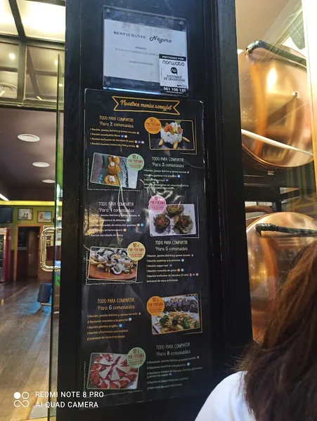 menu 0 of Restaurante Nágora