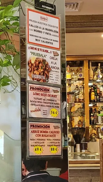 menu 2 of Restaurante Cantalejo