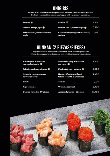 menu 0 of Aisushi