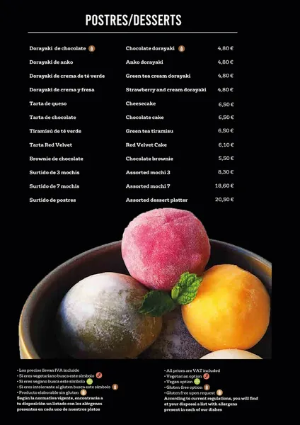 menu 1 of Aisushi