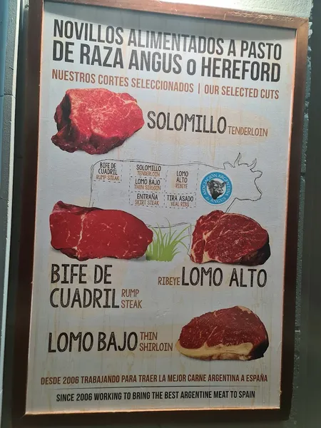menu 1 of Restaurante Asador Argentino Gordon 10