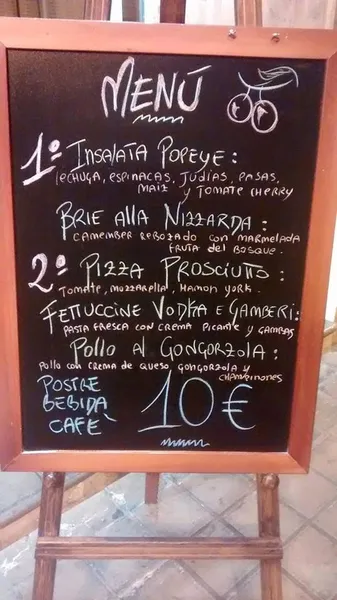 menu 1 of Cinquecento
