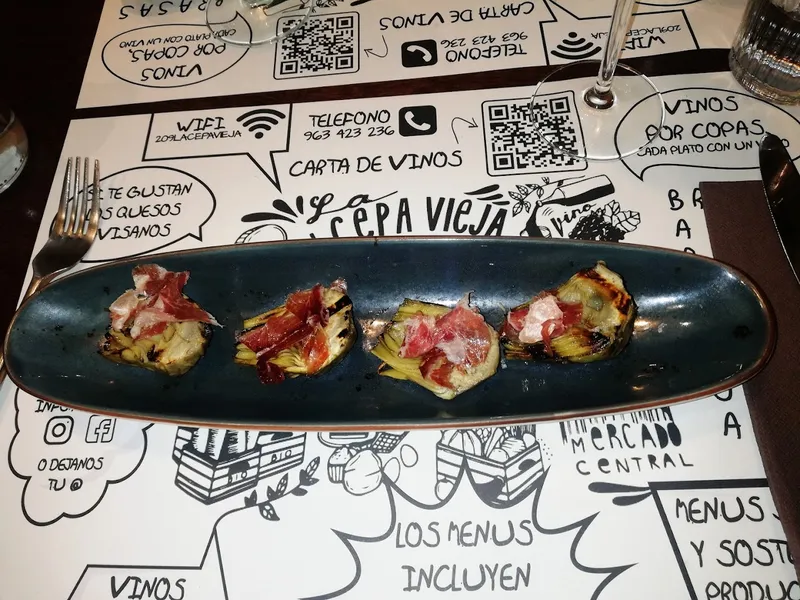 menu 2 of Restaurante La Cepa Vieja (Valencia)
