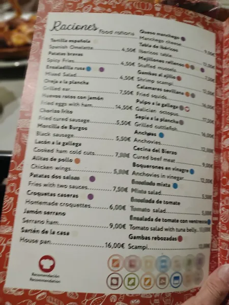 menu 2 of Cafetería Alfe