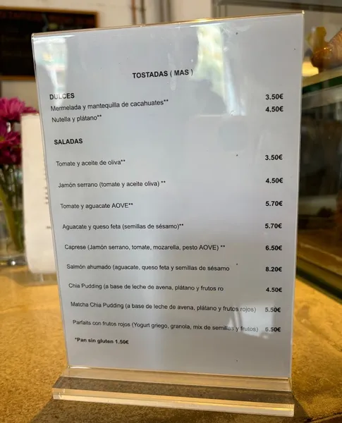 menu 1 of Martín Tostador
