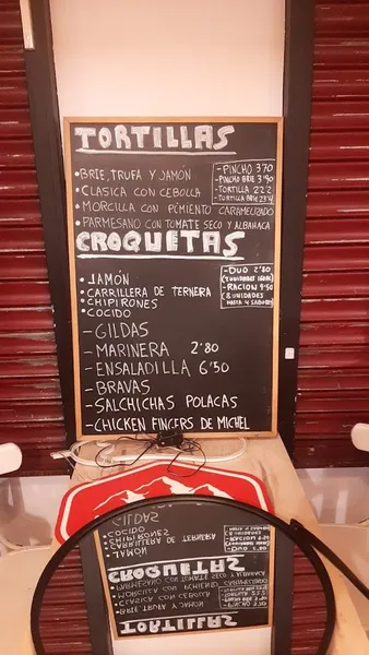 menu 0 of Pez Tortilla