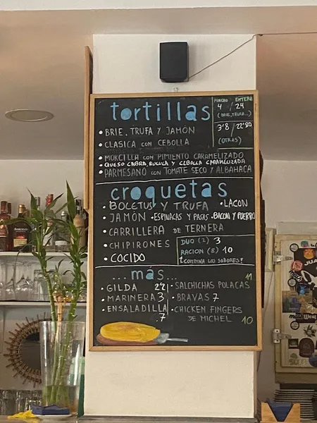 menu 2 of Pez Tortilla