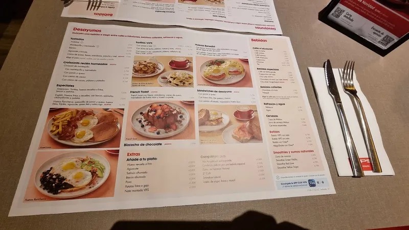menu 0 of VIPS