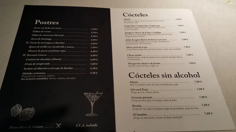 menu 1 of Restaurante Atrapallada