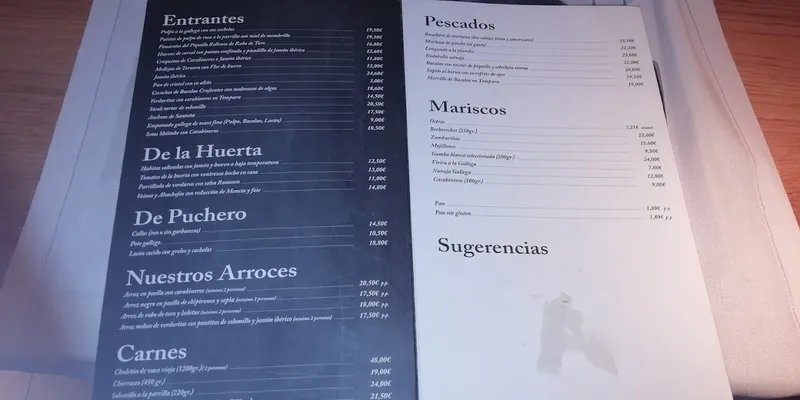 menu 2 of Restaurante Atrapallada