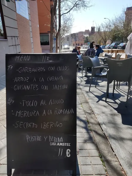 menu 1 of Cafetería Pasillo Verde