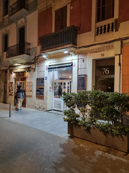 menu 2 of La Biennal