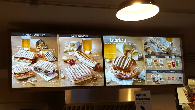 menu 1 of SandwiChez
