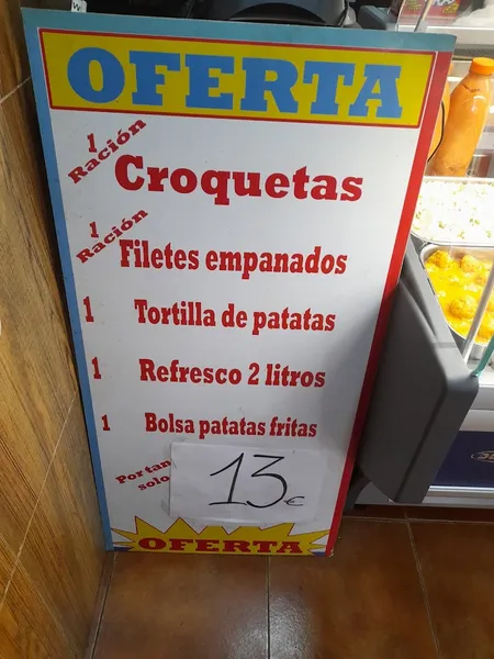 menu 0 of Comida para llevar La Hija De Pepito