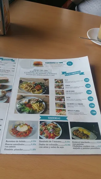 menu 1 of La Torre de Cuatro Vientos-Restaurante