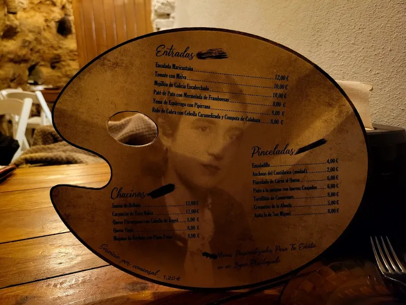 menu 2 of Taberna Cuevas Anita la de San Miguel