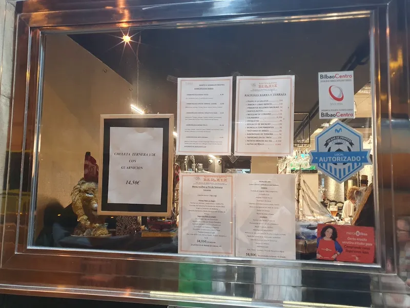 menu 0 of Restaurante Beraia