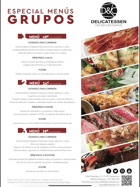 menu 0 of Delicatessen