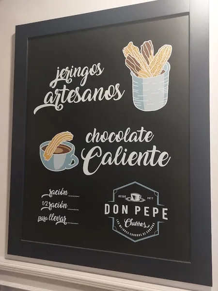 menu 1 of Cafeteria Don Pepe