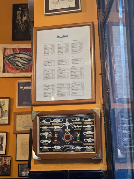 menu 1 of La Plata