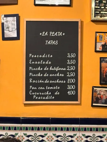 menu 2 of La Plata