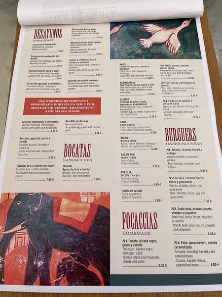 menu 0 of Bar Oviso
