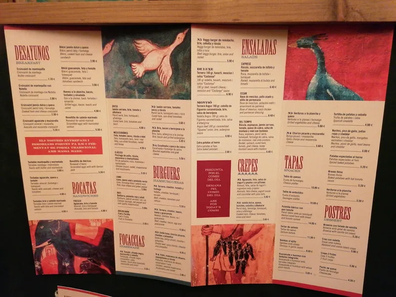 menu 1 of Bar Oviso