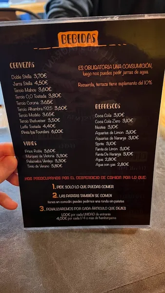 menu 0 of Chill Restaurante
