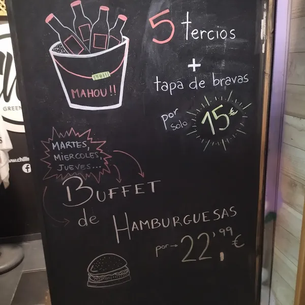 menu 2 of Chill Restaurante