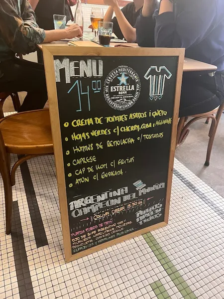 menu 2 of SIFO Restaurante