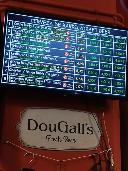 menu 2 of El Rincón Del Cervecero