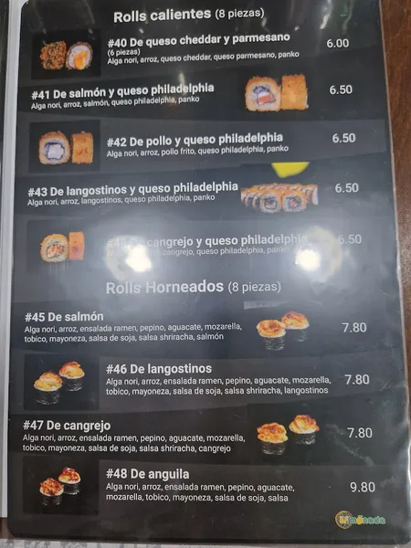 menu 1 of Limonada cafetería