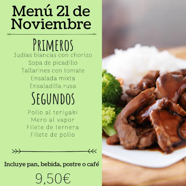 menu 0 of Churrería San Pascual