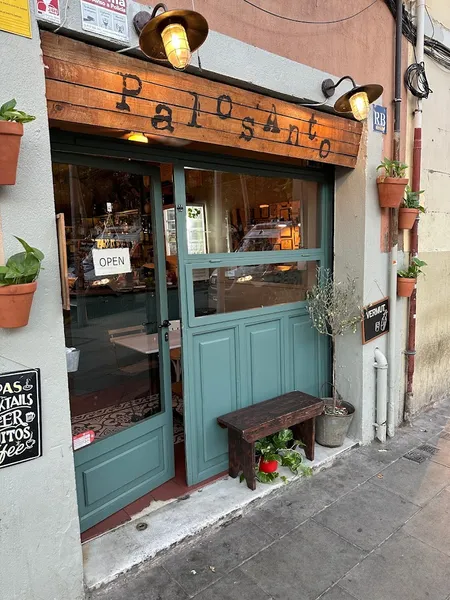 menu 1 of Palosanto. Tapas Bar (Raval)