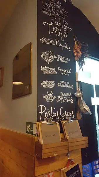 menu 2 of Palosanto. Tapas Bar (Raval)